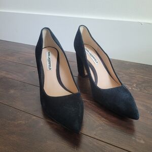 Karl Lagerfeld Suede Pumps